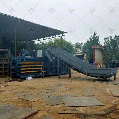 Hydraulic Horizontal Waste Carton Box Baler Carton Box Baling Machine photo-3