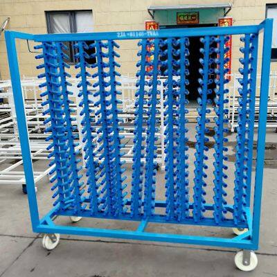 Corrosion-Resistant Automotive Parts Trolley for Assembly Line Transport photo-3