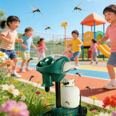 Mosquito Trap MM3200 Outdoor Mosquito Killer , Silent Operation, Effective for 4000 Square Meters, Outdoor Mosquito Lamp photo-4