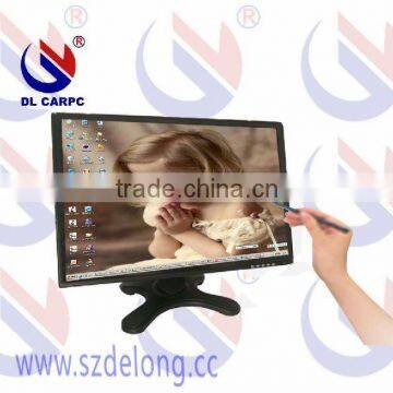 22" aluminium housing touch monitor with TFT LCD panel