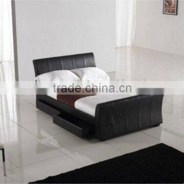 Drawer Leather bed A051