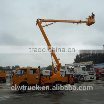 Factory Price Dongfeng crew cab 14M lift platform