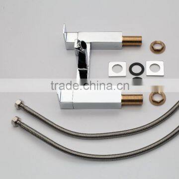 Basin Sink Mixer Bath Filler Taps Square Basin Mixer Faucet photo-5