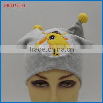 Animal Pattern Cheap Pom Knitted Hat photo-2