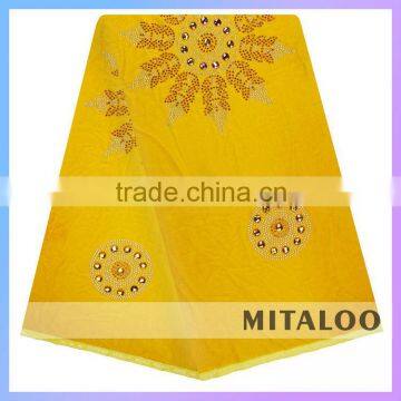 Mitaloo Hot Sale Factory Price African Velvet Lace Fabric MVL1501