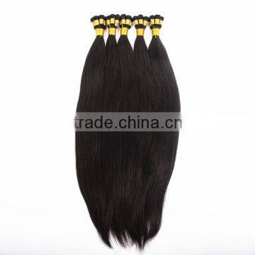 Double Drawn Virgin Russian Remy Hair Hand Tied Hair Weft photo-2