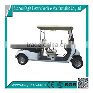 electric cargo car,manual lifted cargo bed, 2 seats,EG2048HCX, CE approved, LSV