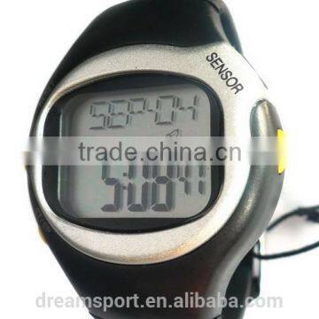 Water Resistant Finger Sensor Heart Rate Watch Pulse Digital Slap Wrist Watch photo-4