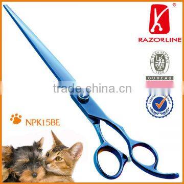 NPK15B SUS440C stainless steel Pet scissor TIJERAS DE MASCOTA