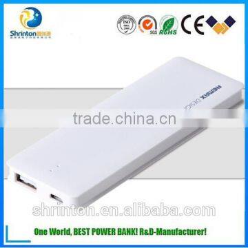 High Quality OEM/Remax CE RoHS Wholesale Travel Portable Power Bank 5000mah