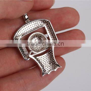 DLY 2016 Latest Fashion Hip Hop Jewelry 925 Sterling Silver Charms Pendant for Boyfriend photo-6
