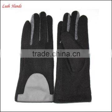 Ladies High-quality Woolen Gloves Lining With Polyester photo-4
