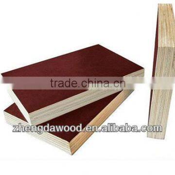 Poplar core brown film 18mm waterproof laminated marine wbp plywood