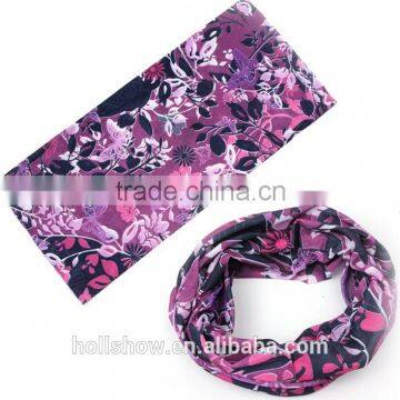 Custom Microfiber Magic Neck Tube Multifunctional Seamless Bandana