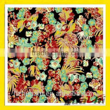 floral print fabric spandex viscose