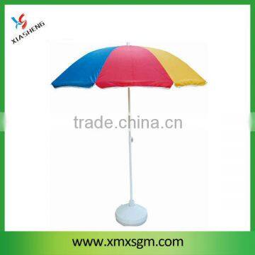 170T Polyester Rainbow Color Beach Umbrella