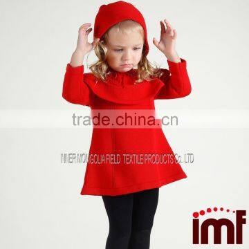 Crohet Girls Dress & Hat Free Pattern