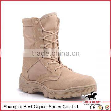 waterproof toe insulated work boot /Tan Combat Boots/Leather with steel Toe and Composite Plate