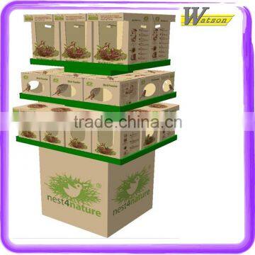 Market POS Paper Case Stacker Pallet Display for Kids Scooters