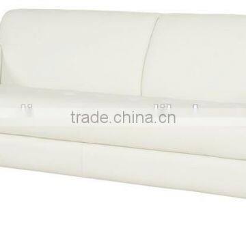 Simple pure white fabric wooden frame hotel sofa XY0239