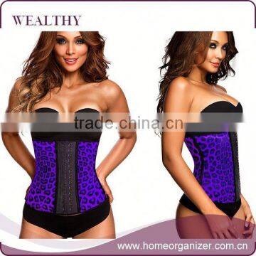 Wholesale Cheap Women Corset Shapewear 4 Colors Steel Bone Latex Waist Trainer Leather Women XXL Corset Butt Lifter Underwear