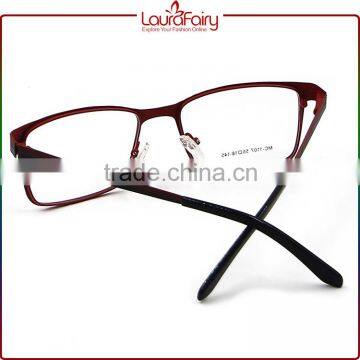 Laura Fairy Teenager Fashion Two Tone Colors Optical Frames With Metal Decorations photo-4