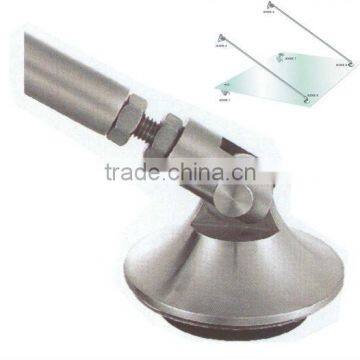 Glass canopy holder/awning bracket