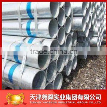 HOT DIP ROUND 50MM GALVANIZED STEEL PIPES