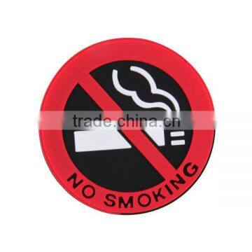 car styling No smoking logo stickers car stickers for chevrolet cruze for ford 2 3 for mazda for volkswagen