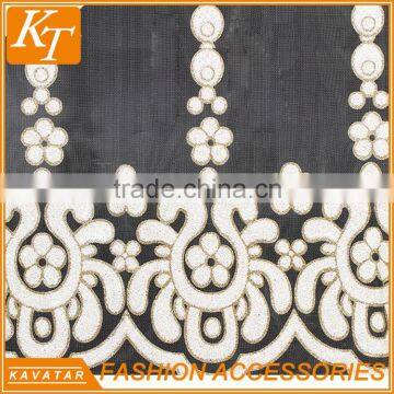 Kavatar Brand Good Selling Fashional Embroidery Lace Fabric photo-6