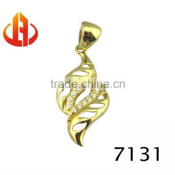 wholesale fashionable jewelry, gold plating pendant made in China