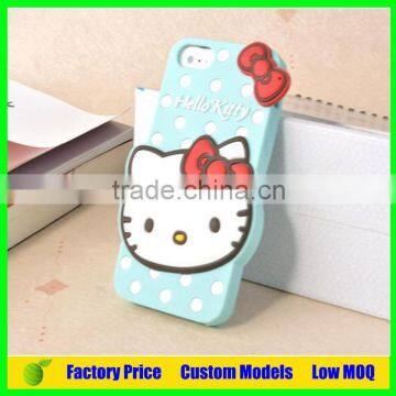 Hello kitty Silicone 3d phone case for Motorola Moto G cell phone case back cover