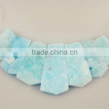 Hemimorphite rectangle freedom necklace