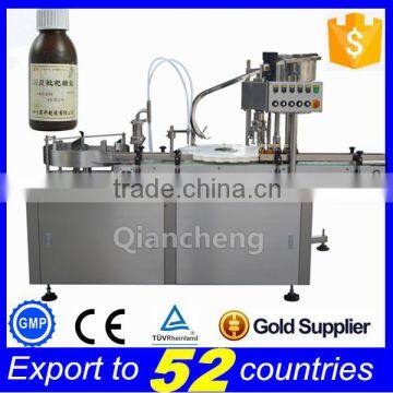 Alibaba TOP supplier automatic piston pump filling machine,liquid filling and capping machine