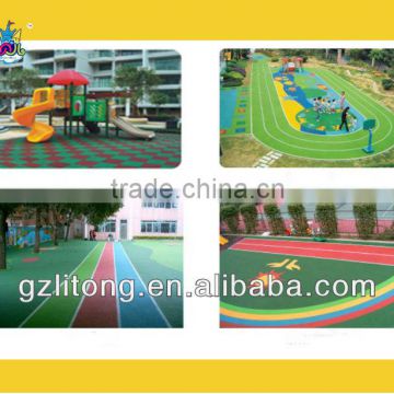 150x50x10cm Playground Rubber Outdoor Floor Tile 7-3c