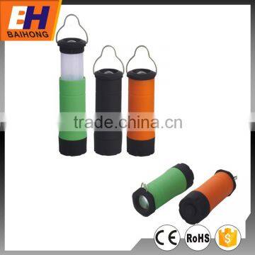2/1 Zoom LED Camping Lantern and Flashlight, Powered by 3xAAA Batteries