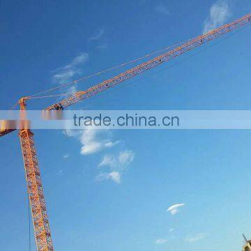 ERGUNLAR TOWER CRANE QTZ 63B (5013) 6 TONS FLAT TOP photo-2