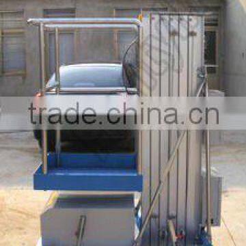 telescopic single mast vertical aluminum alloy lift