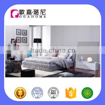 B2803 Beijing Ogahome China Made Modern Bedroom Home Furniture Soft Bed