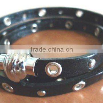 Leather Bracelet Magnetic Masai Bracelet