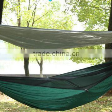 Large size double persons Parachute Hammock with mosquito netting and canopy Tarp                        
                                                Quality Choice