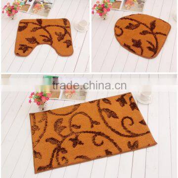 2015 New Design 3D Chenile Bath Mat 3 Sets/printed Mat 3sets/memory Foam Bath Mat 3sets photo-2