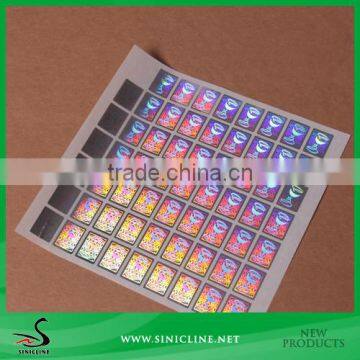 Sinicline Customize Anti-theft stickers Laser Sticker Label