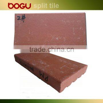 Red ceramic flooring carpet tile for outdoor plaza