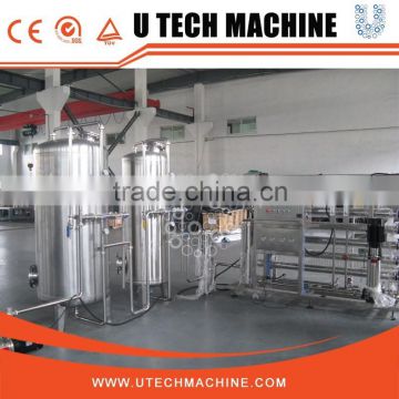 5000L/H Reverse Osmosis water treatment and bottling plants