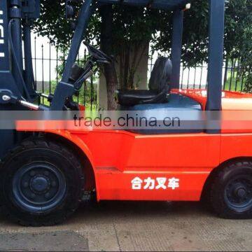 originally china produced used heli 5t diesel forklift truck in china