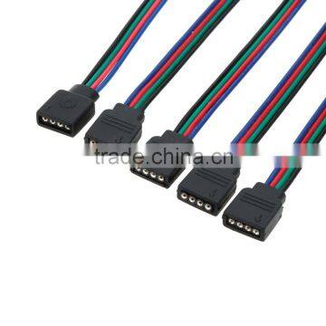 5Pcs 4pin PCB Board Connector Wire 13cm LED RGB Light Strips 4 Pin Connector Wire Cable For SMD 5050 RGB LED Strip/Light/Module photo-3