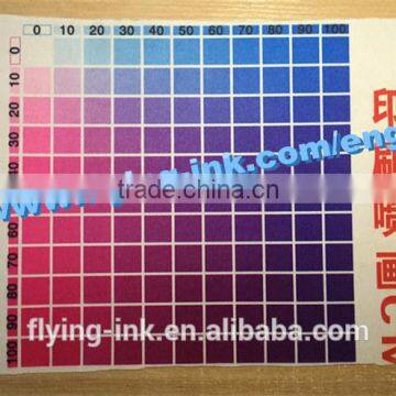 Cyan Offset printing sublimation textile ink