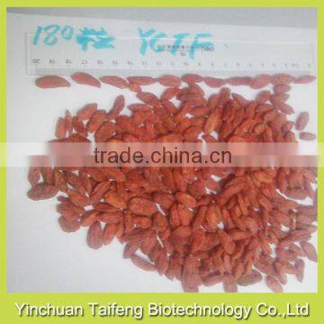 Dried goji berries ningxia wholesaler