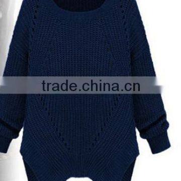 New design bats sleeve knitted cardigan sweater